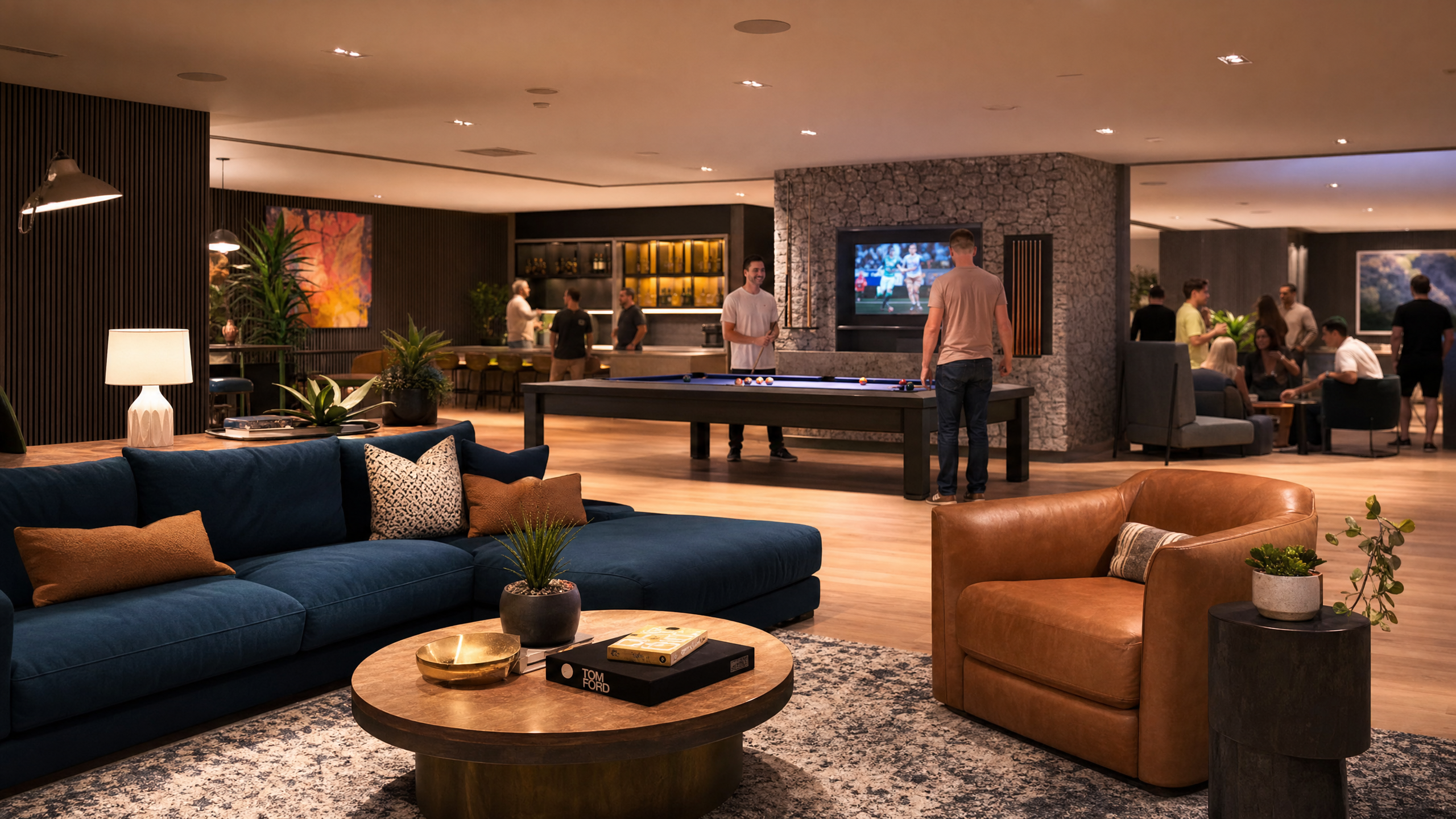 MechaLevel entertainment lounge